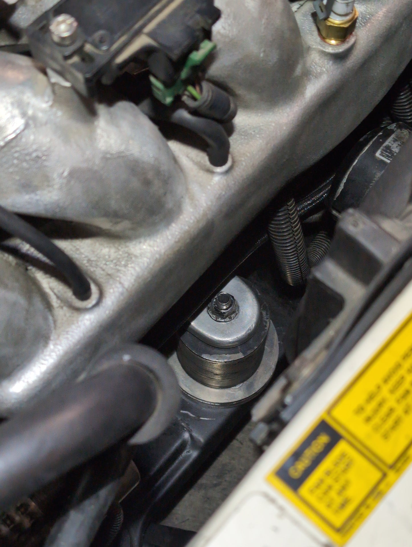 engine mount installed