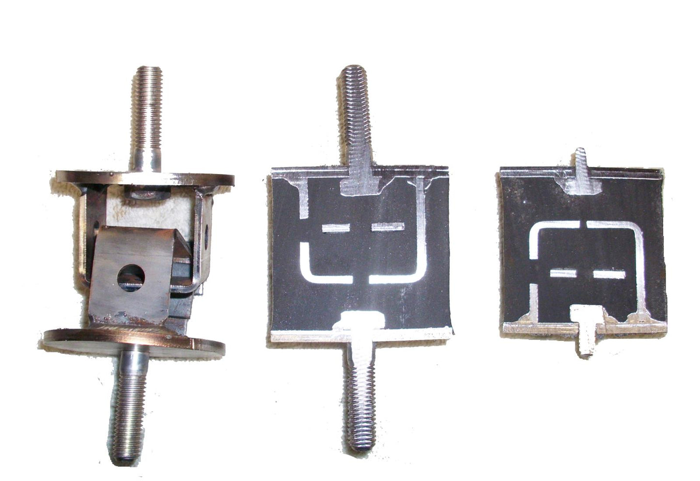 cut away to show motor mount